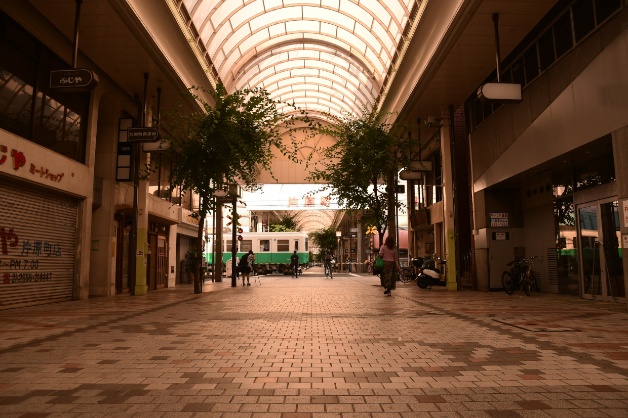 片原町商店街とことでん