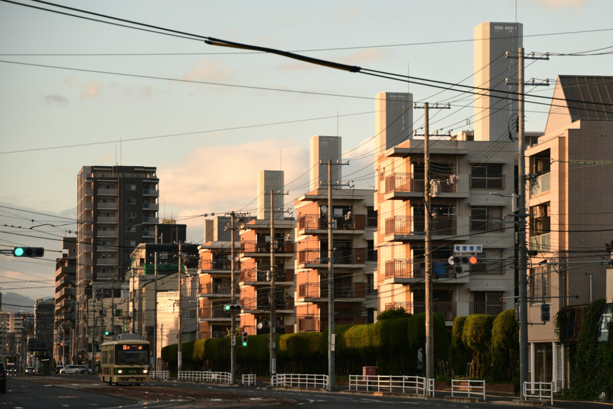 集合住宅と広電