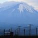 大山と山陰本線の車両