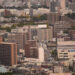 黄金山から見た広電